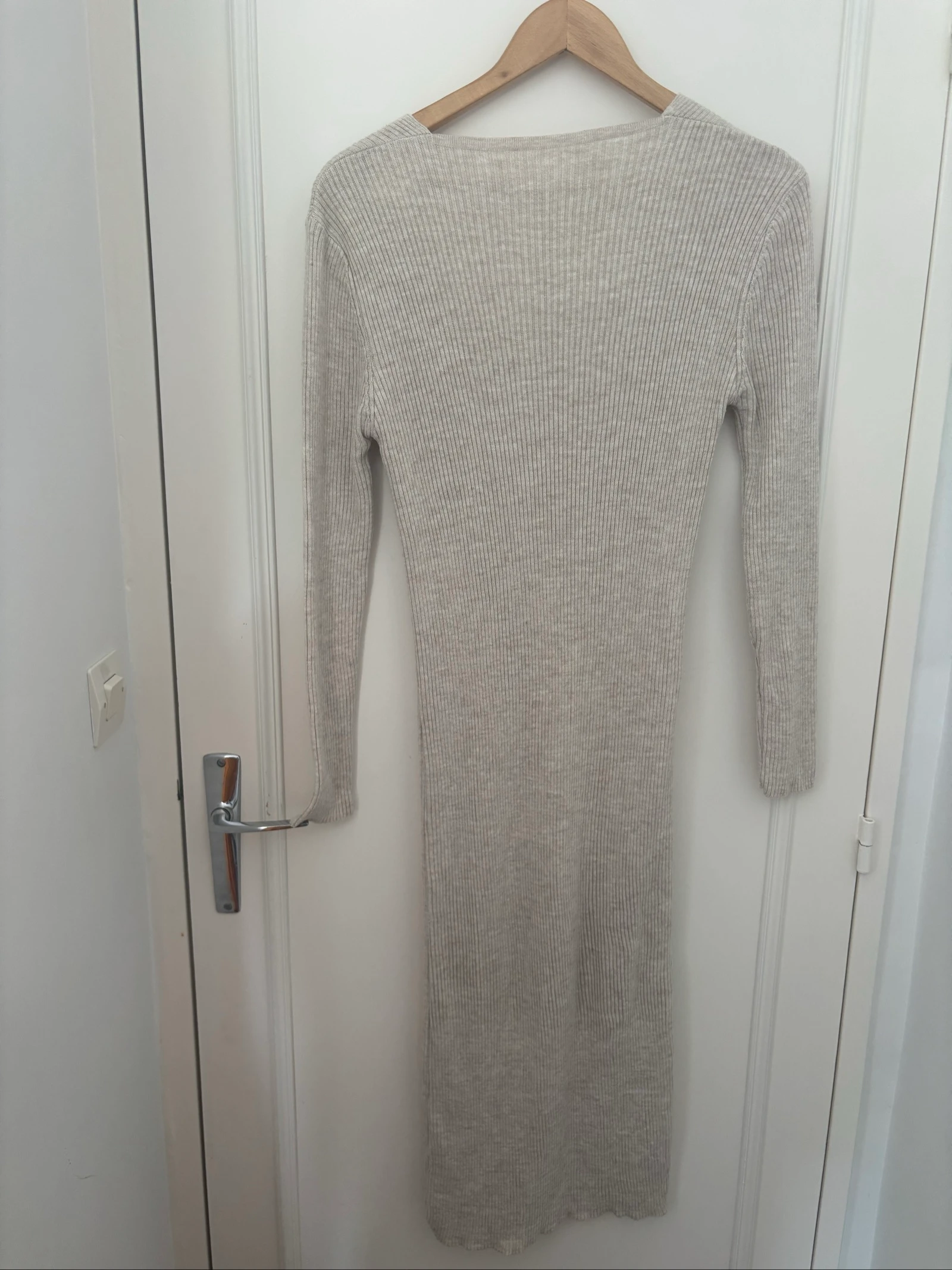 180/ Ribbed Maxi Dress - Naumy - Size L – photo 3